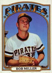 1972 Topps Baseball Cards      414     Bob Miller
